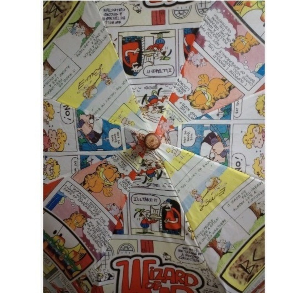 Vintage Tampa Tribune Comic Strip Umbrella Garfield BC Wizard of Id FoxTrot